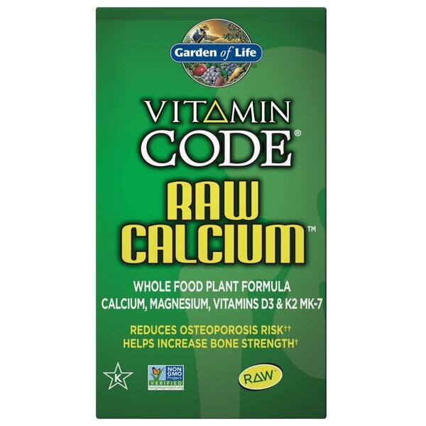 Vitamin Code Raw Calcium – 60 Vegetabiliska Kapslar