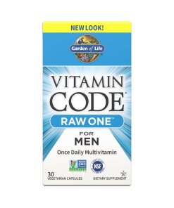 Vitamin Code Raw One for Men – Multivitamin för män – 30 vcaps
