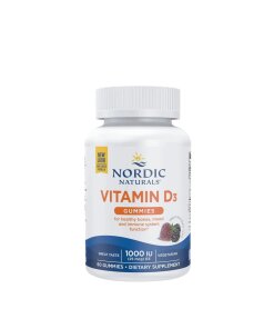 Vitamin D3 Gummies Wild Berry 1000 IU – 120 tuggomisar