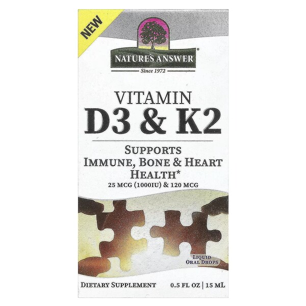 Vitamin D3 och K2 + 15 ml