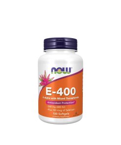 Vitamin E 400 IU med Selen – 100 softgels