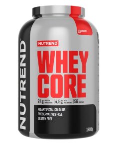 Whey Core - Jordgubbs-smak + 1800 g