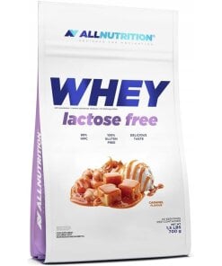 Whey - Laktosfri vassleprotein karamellsmak + 700 g