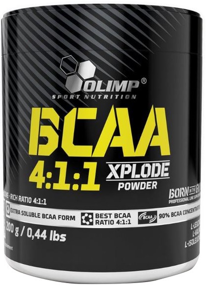 Xplode - BCAA 4:1:1 Fruktpunch + 200 g
