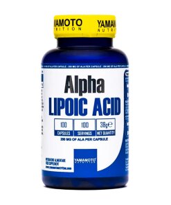 Yamamoto Nutrition - Alfaliponsyra 200 mg - 100 kapslar