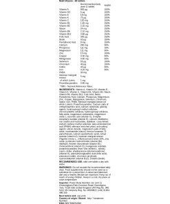 Yamamoto Nutrition - Multivitamin + 60 tabletter
