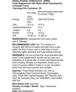 Yamamoto Nutrition - Vitalyn Naturell Pulver + 2000 g