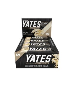 Yates - Proteinbar med vit choklad och jordnötter + 12 x 60 g