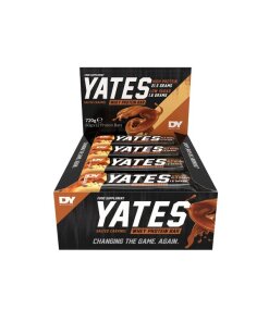 Yates - Proteinbar saltad karamell + 12 x 60 g