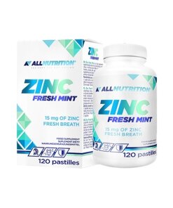 Zinc - Pastiller 15 mg (fräsch mintsmak) + 120 pastiller