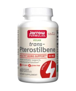 trans-Pterostilbene 50 mg – 60 vegetabiliska kapslar
